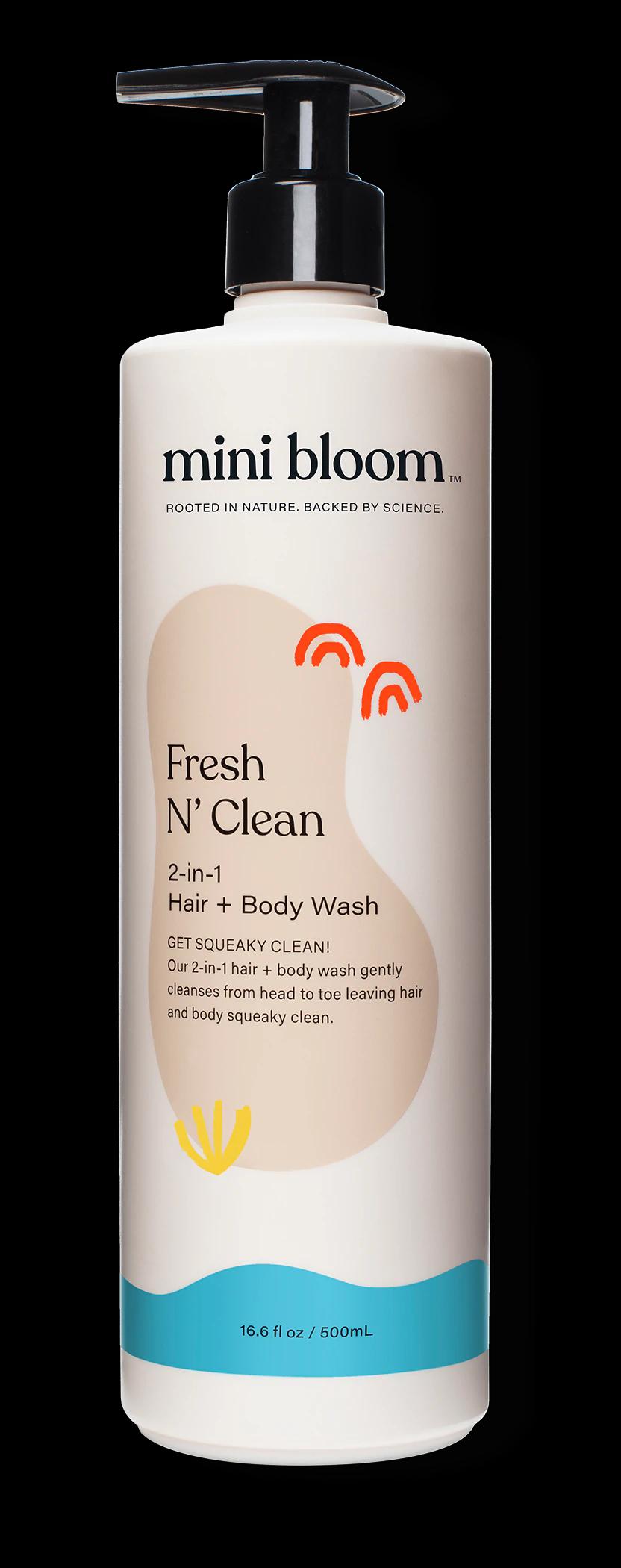 Mini Bloom Fresh N' Clean Hair + Body Wash